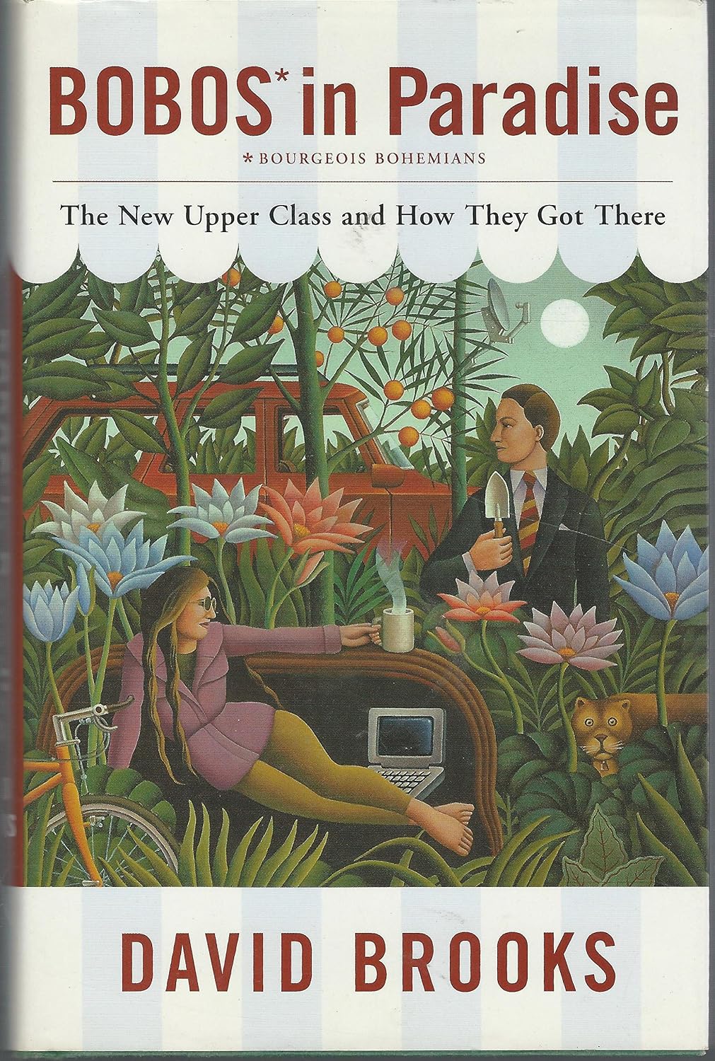 The book cover for Bobos in Paradise